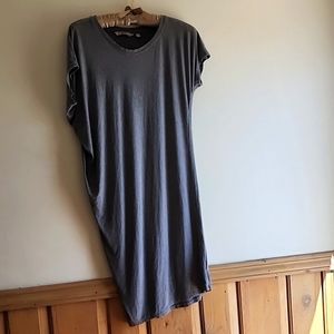 Athleta Asymmetrical Gray Gotten dress